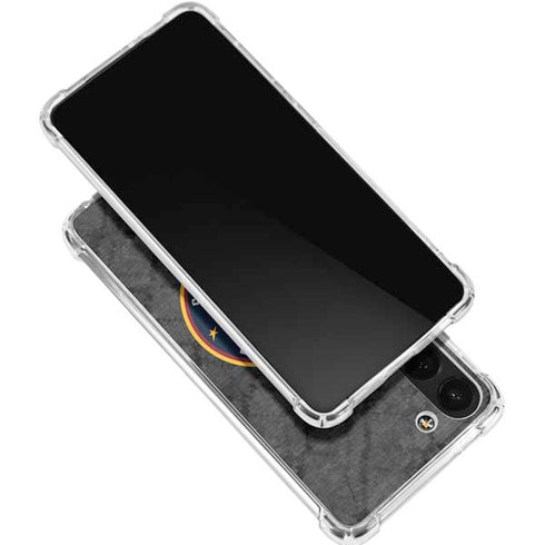 NBA Denver Nuggets Dark Rust Galaxy S24 FE Clear Case